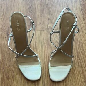 Abound Women's Cream Strappy Heels